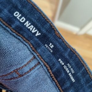 Old Navy Pop Icon Skinny Jeans - Blue 12P